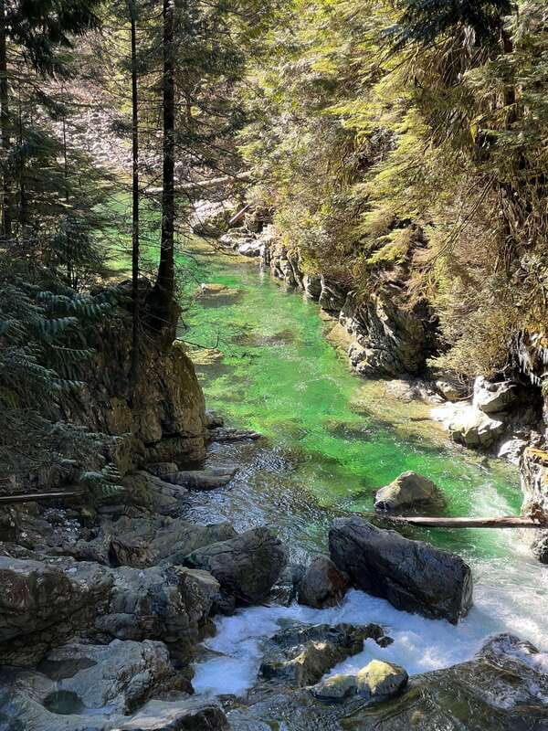 Vancouver: Rainforest Waterfall Hike and Suspension Bridge - Waterfalls, pools, and the suspension bridge