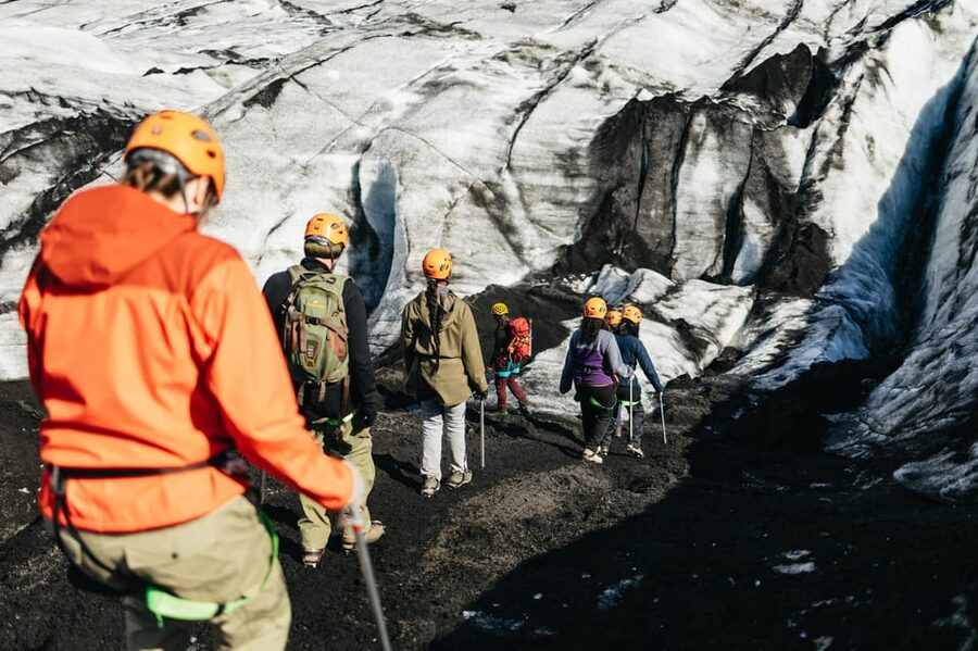 Vik: Guided Sólheimajökull Glacier Hike - Crossing Sólheimajökull’s changing ice